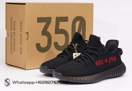 Adidas Yeezy Boost 350 V2 "Black Red" size 36-48