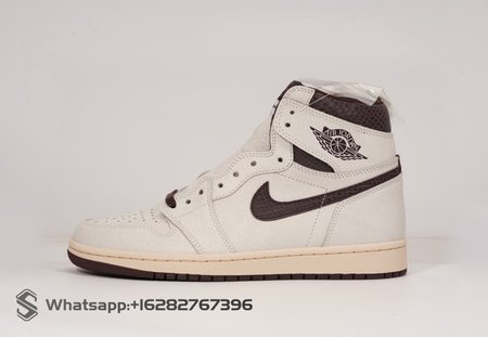 A Ma Maniere x Air Jordan 1 High OG DO7097-100 SIZE: 40.5-47.5