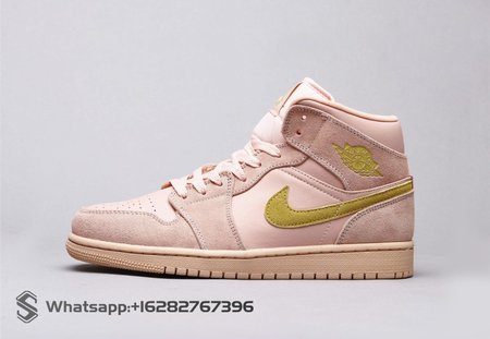 Air Jordan 1 Mid Coral Gold 36-46