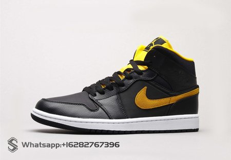 Air Jordan 1 Mid Black University Gold 40-46