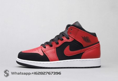 Air Jordan 1 Mid Reverse Bred 36-46