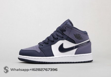 Air Jordan 1 Mid Obsidian Sanded Purple 36-46