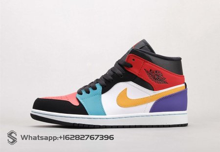 Air Jordan 1 Mid Bred Multi-Color 36-46