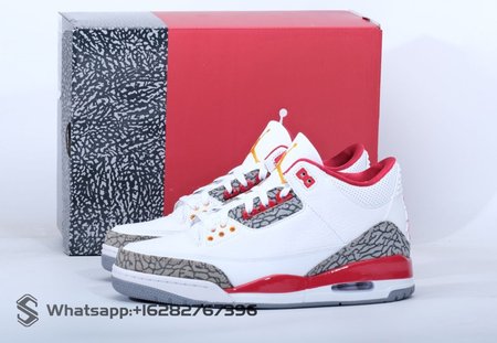 Air Jordan 3 Retro Cardinal Red Size: 40-47.5