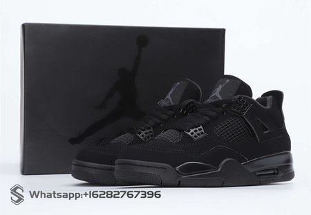 Air Jordan 4 "Black Cat" Global Hot Sale 2020 Explosion 36-49.5