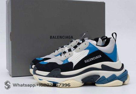 Balenciaga Triple S Black Blue 35-45