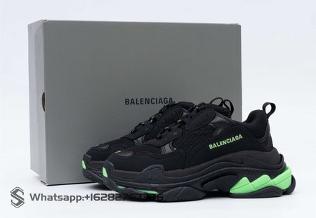 Balenciaga Triple S Black Fluo Green SIZE: 35-45