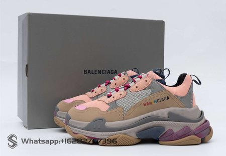 Balenciaga Triple S Pink Grey Purple SIZE: 35-45