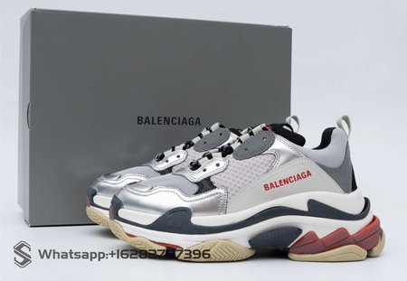 Balenciaga Triple S Silver Black 2019 35-45