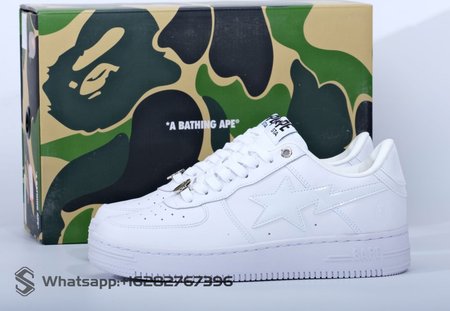 Bape Sta Low White Size 36-45