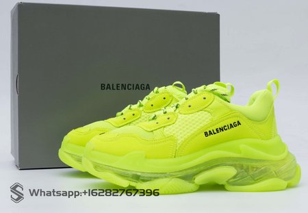 Balenciaga Triple S Clear Sole Fluo Yellow (W) 35-45