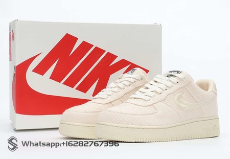 Stussy x Nike Air Force 1 Low "Fossil Stone" SP36-46