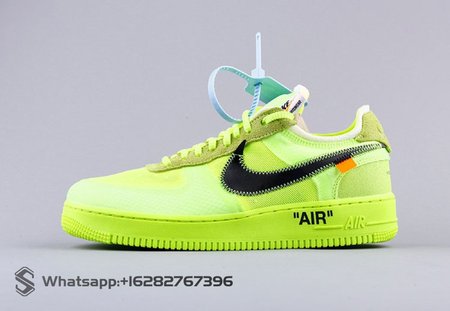 Nike x off-white Air Force 1 Part 2 volt the ten 40-46