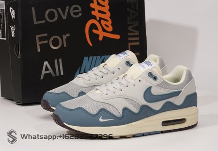 Patta x NK Air Max 1 Aqua Noise SIZE: 36-46