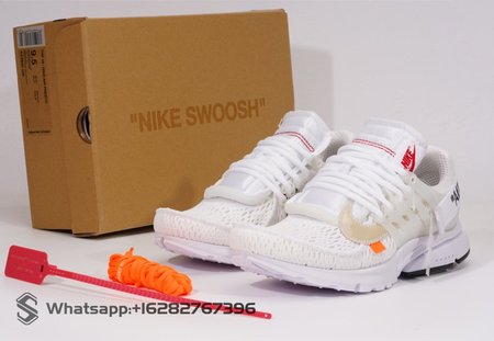 off-white x Air presto 2.0 white SP: 40-47.5