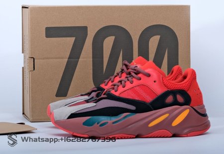 AD Yeezy Boost 700 Hi-Res Red Size 36-48