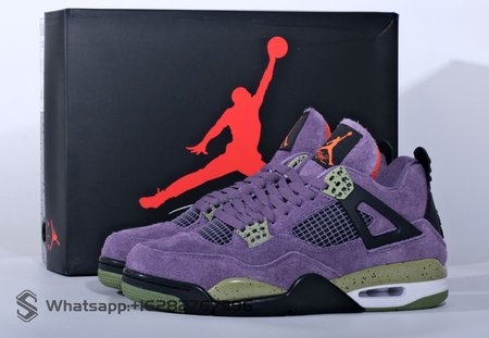 AIR JORDAN 4 RETRO CANYON PURPLE SIZE 36-47