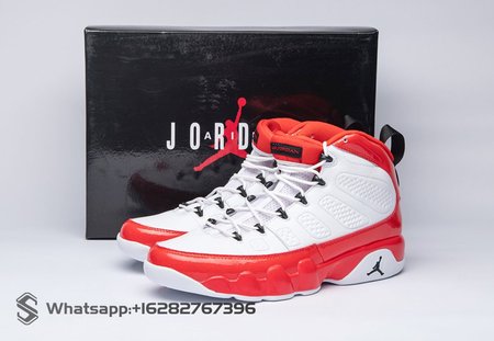 Jordan 9 Retro White Gym Red 302370-160 Size 40-47.5