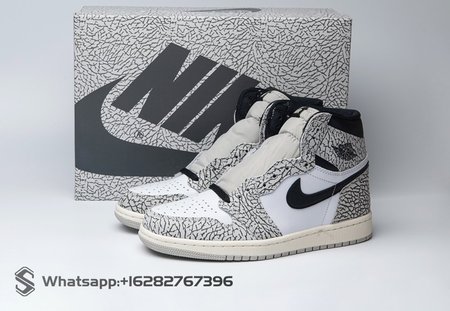 Jordan 1 Retro High OG White Cement DZ5485-052 Size 40-47.5