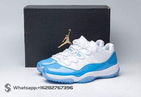 Jordan 11 Retro Low University Blue (2017) 528895-106 Size 40-47.5