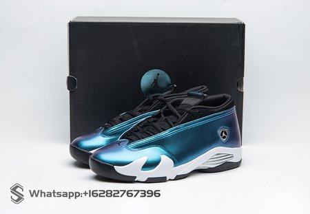 Air Jordan 14 Low Love Letter Mineral Teal Size 40-47.5