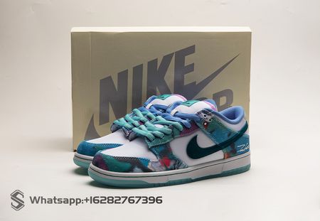 Futura Laboratories x Dunk Low SB 'Bleached Aqua' HF6061-400 size 36-47.5