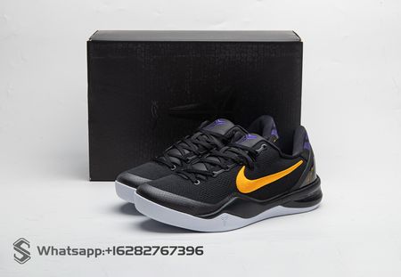 Nike Kobe 8 Protro Lakers Away HF9550-001 Size 40-48.5