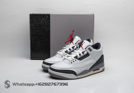 Jordan 3 Retro Cement Grey CT8532-106 Size 40-47.5