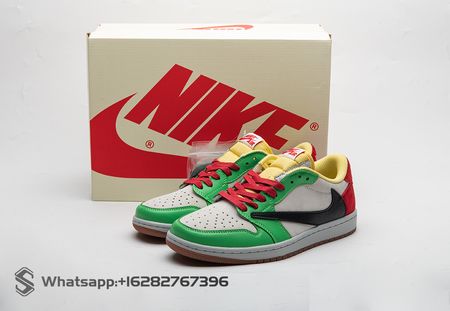 Travis Scott x Air Jordan 1 Low Joker CQ4277-112 Size 36-46